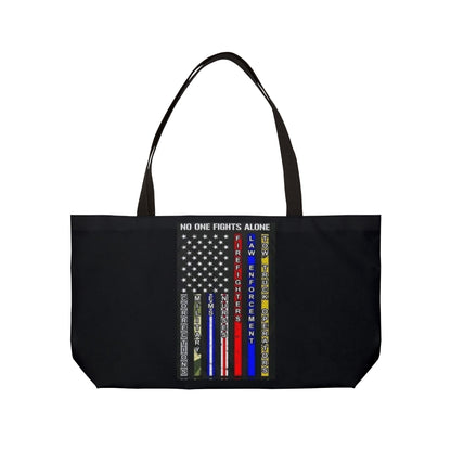 No One Fights Alone Weekender Tote Bag
