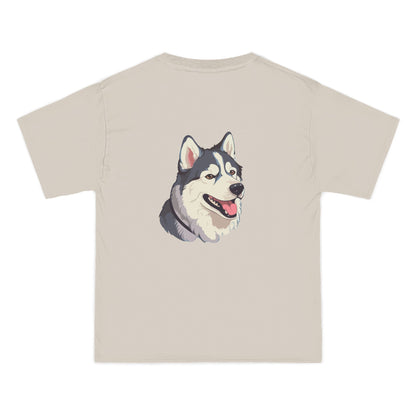 Malamute Head Men's Short-Sleeve Crewneck Tee