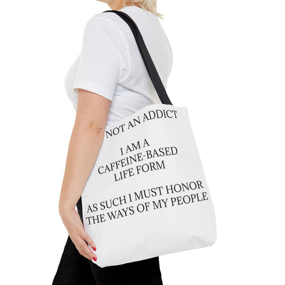 Not An Addict Tote Bag