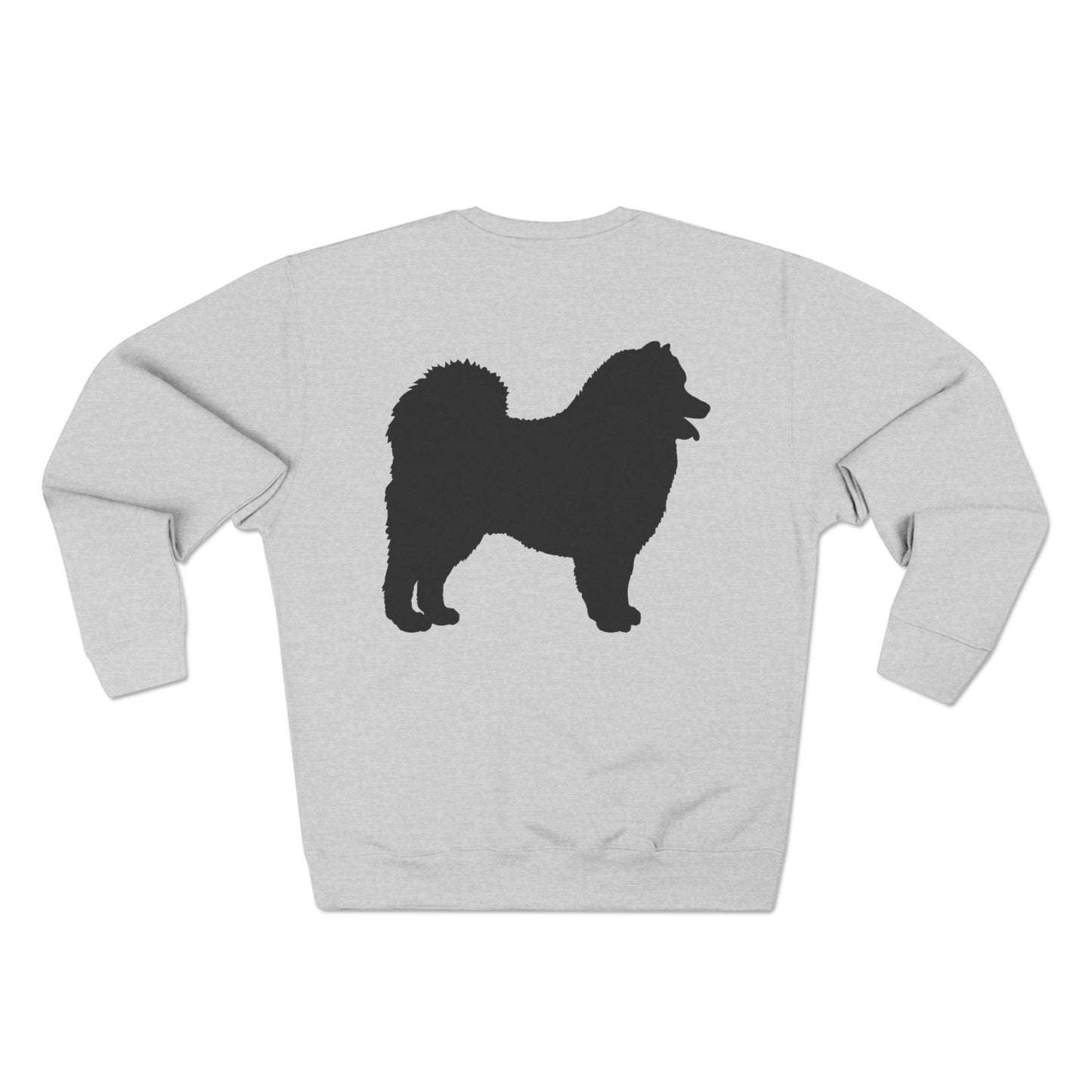 Samoyed Silhouette Unisex Crewneck Sweatshirt