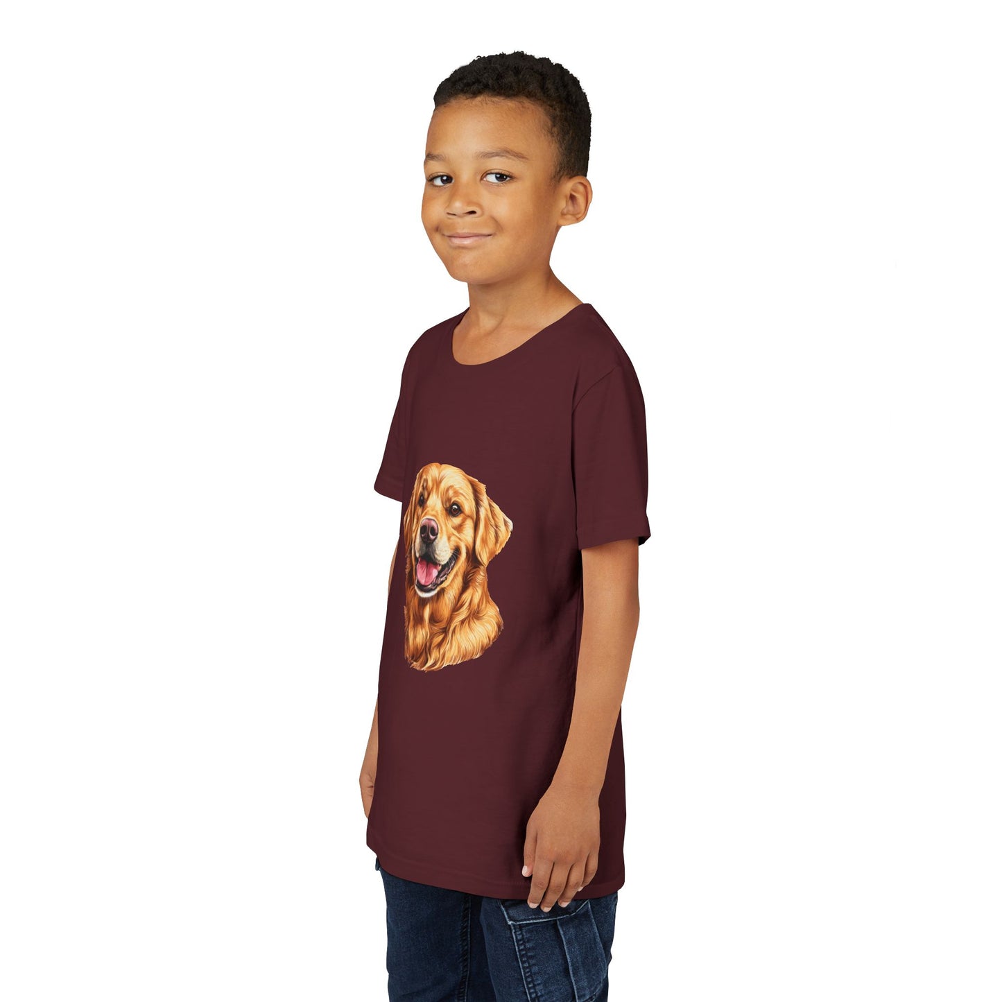 Golden Head Youth Unisex Short Sleeve Crewneck Tee
