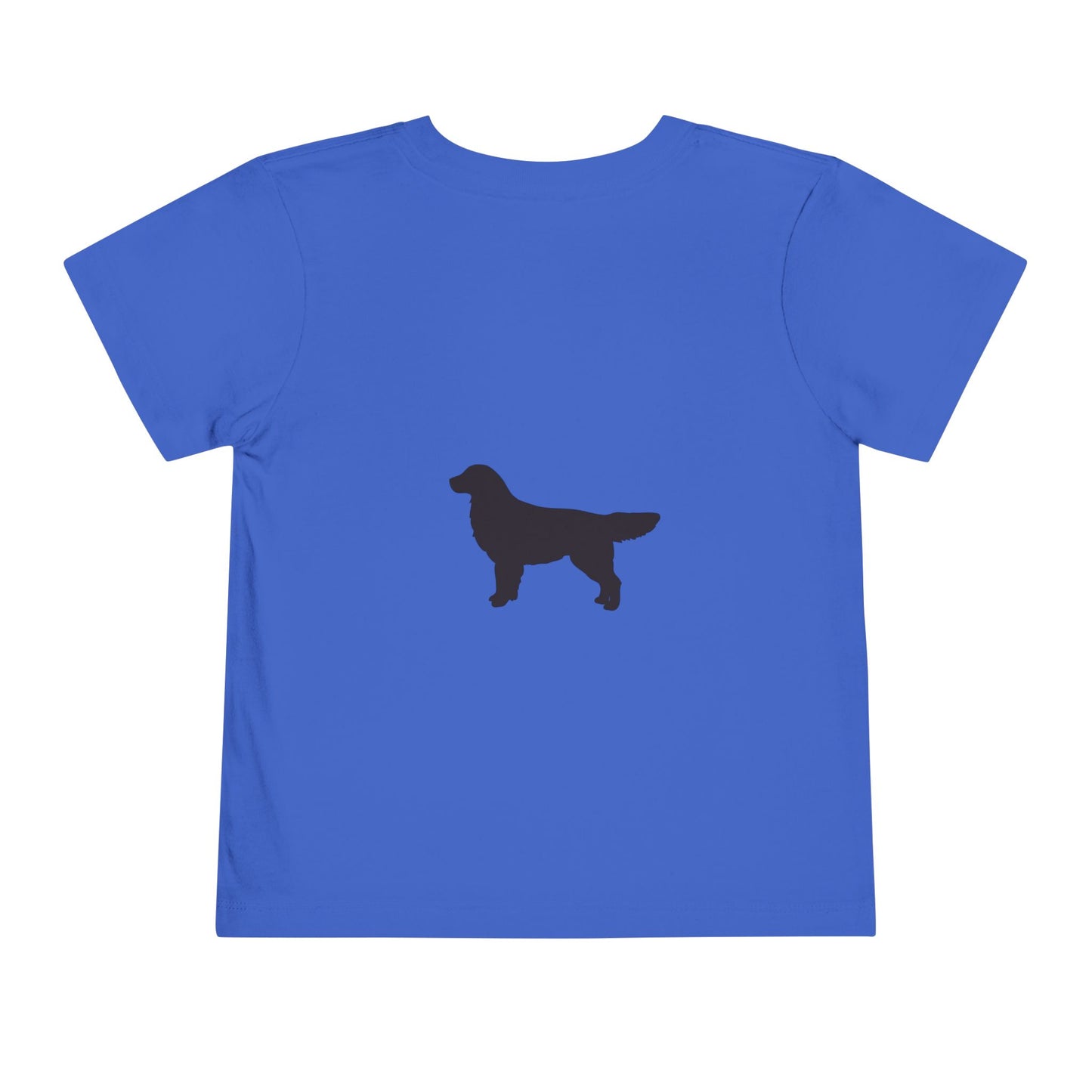 Golden Silhouette Toddler Unisex Short Sleeve Crewneck Tee