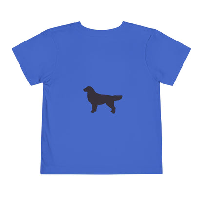 Golden Silhouette Toddler Unisex Short Sleeve Crewneck Tee