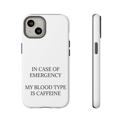 Blood Type iPhone Case