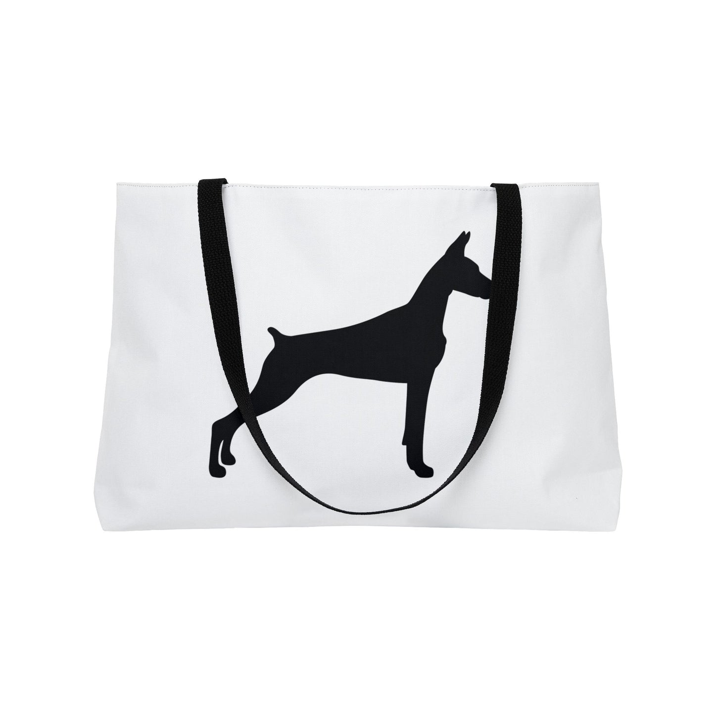 Doberman Silhouette Weekender Tote Bag