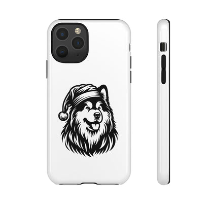 Santa Paws Malamute iPhone Case