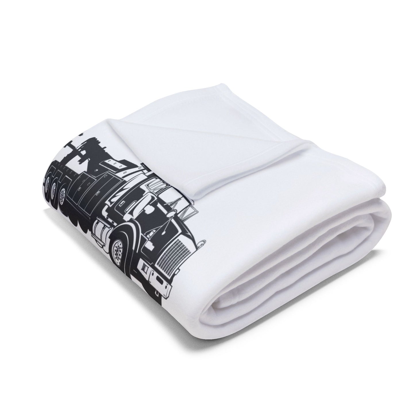 Heavy Tow Truck Arctic Fleece Blanket