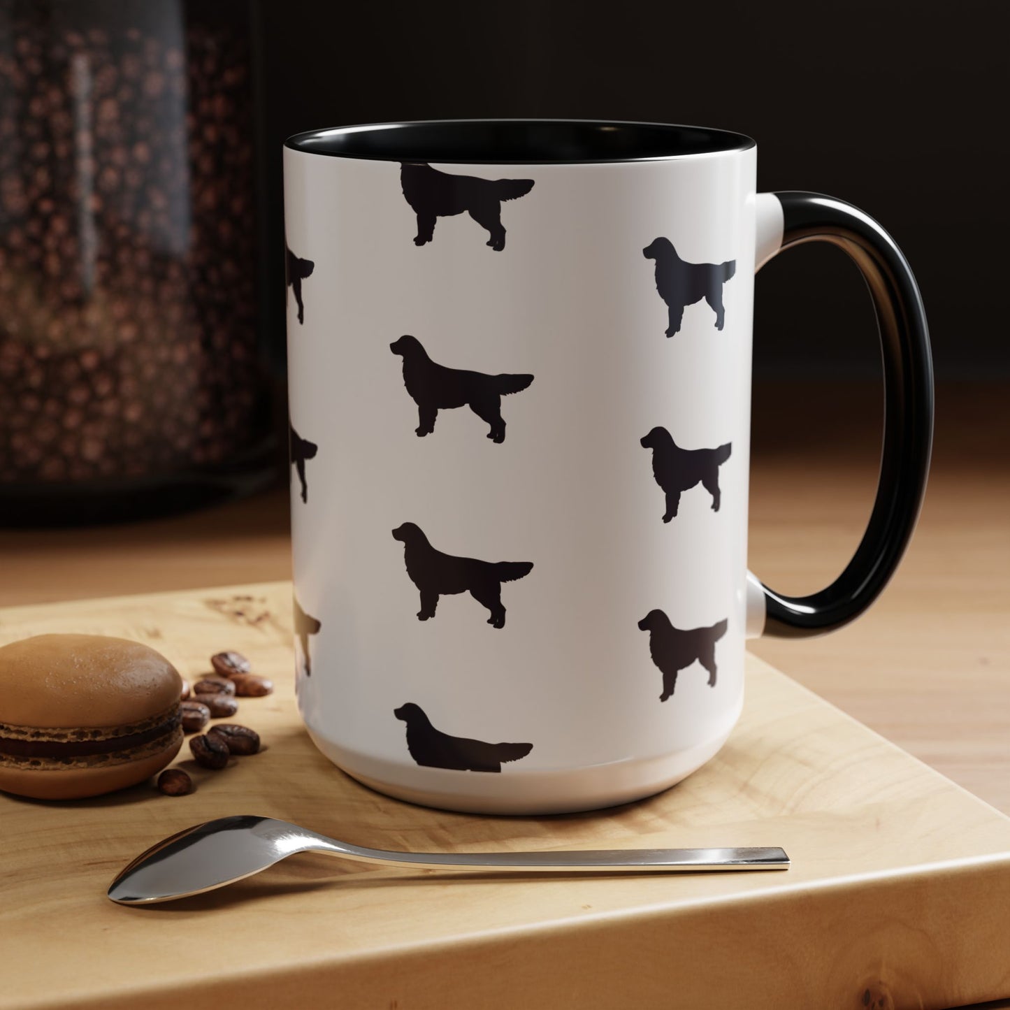 Golden Silhouette 2-Tone Coffee Mug