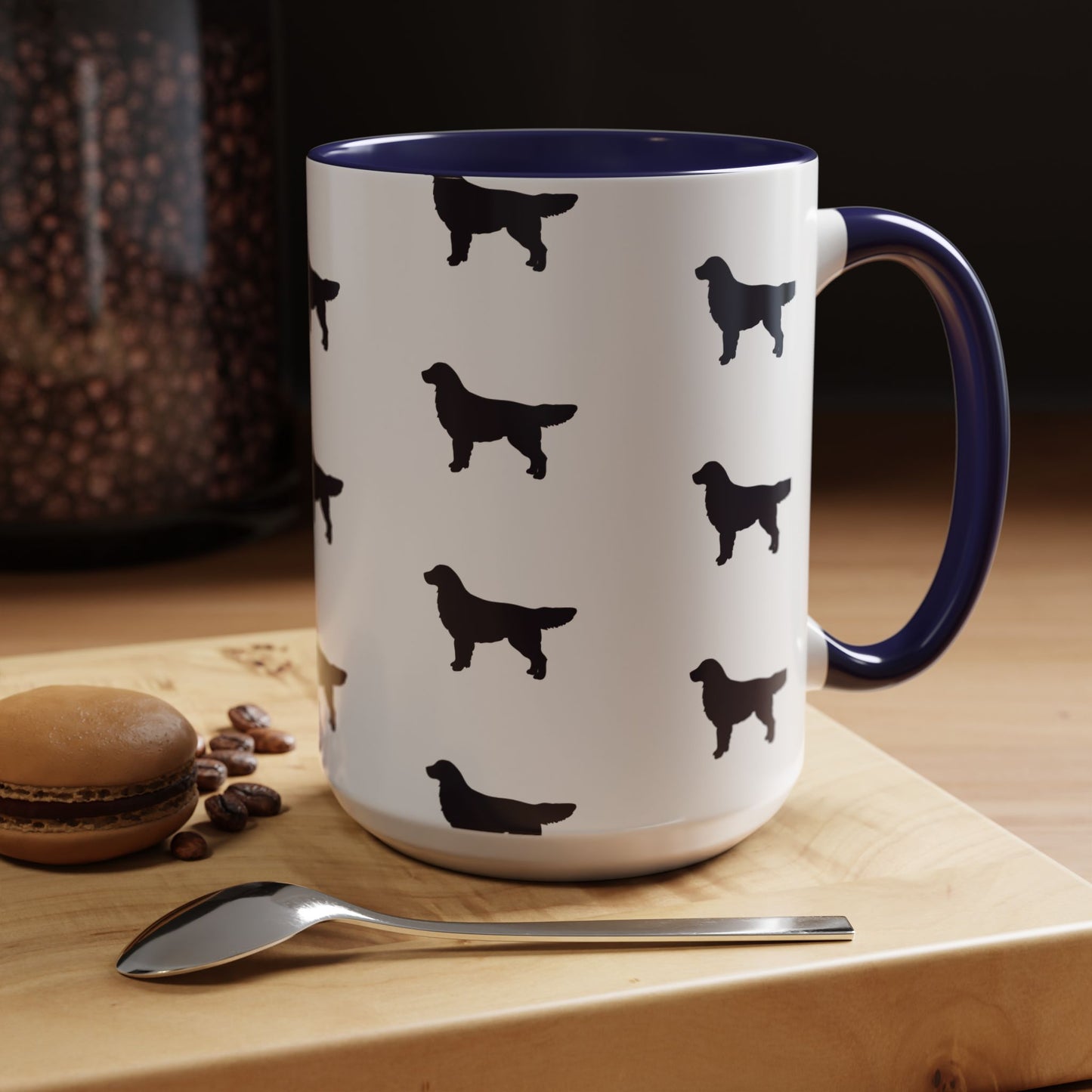 Golden Silhouette 2-Tone Coffee Mug