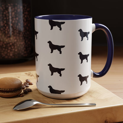 Golden Silhouette 2-Tone Coffee Mug