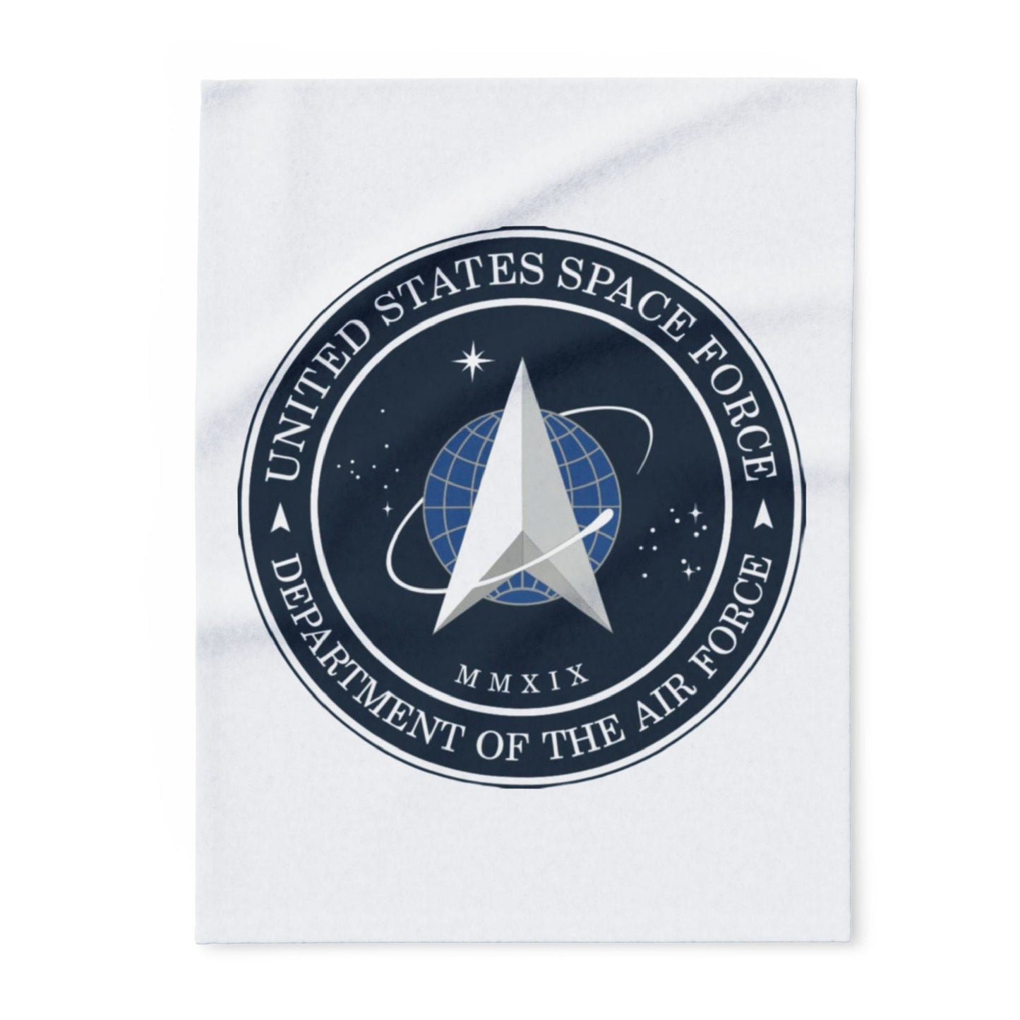 US Space Force Arctic Fleece Blanket
