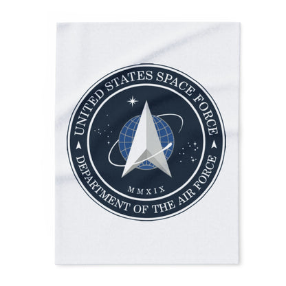 US Space Force Arctic Fleece Blanket