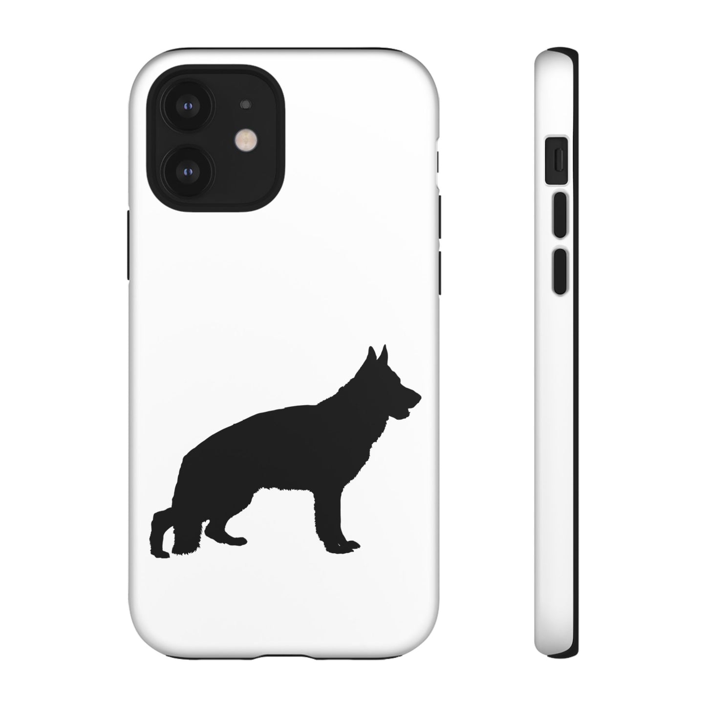 German Shepherd Silhouette iPhone Case