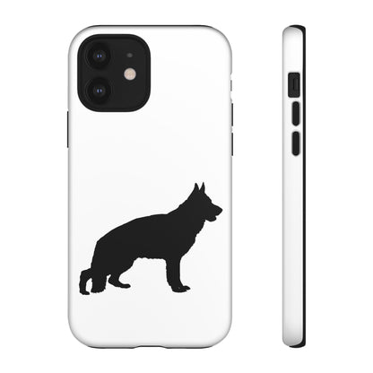 German Shepherd Silhouette iPhone Case