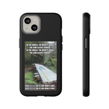 Semi Sleeps iPhone Case