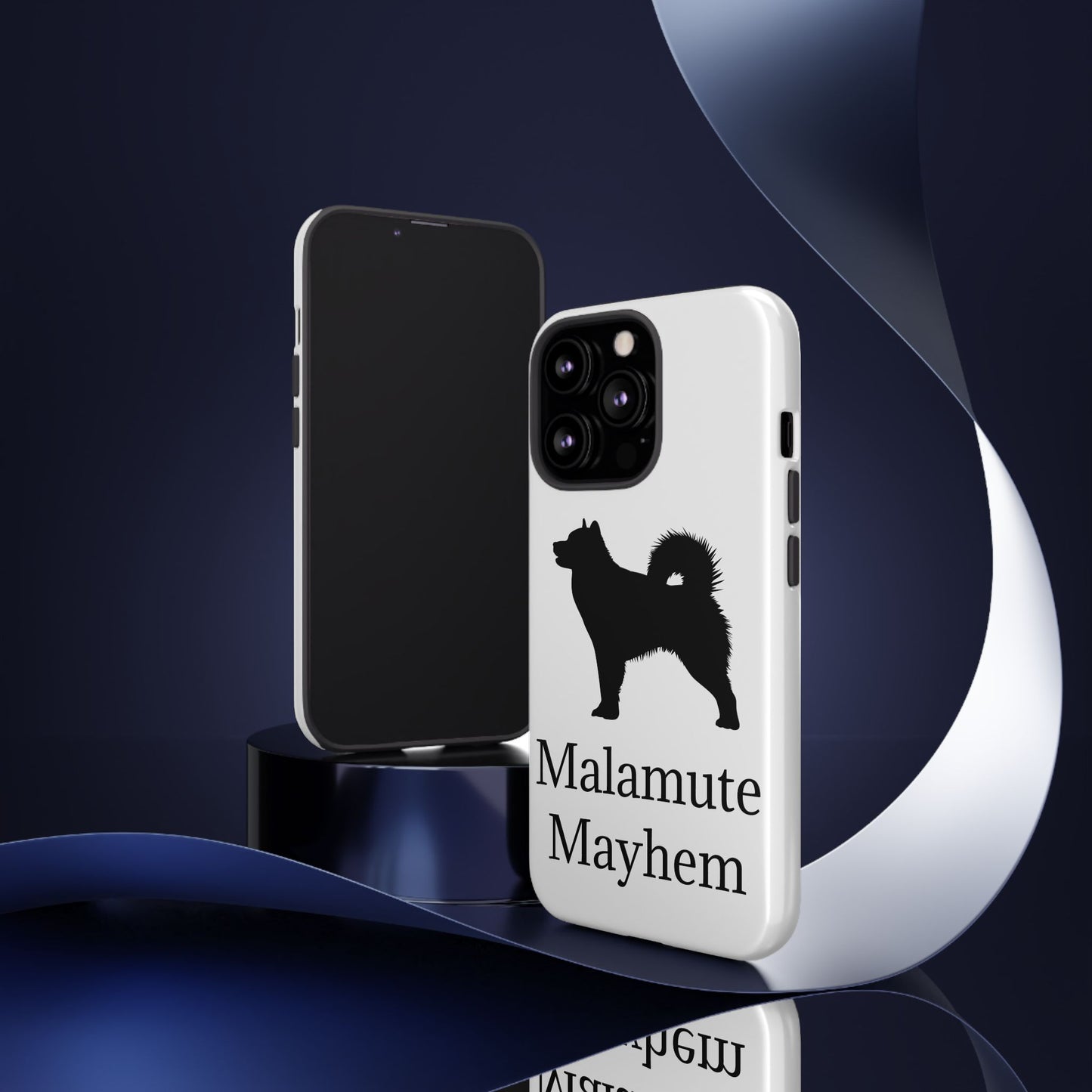 Malamute Mayhem iPhone Case