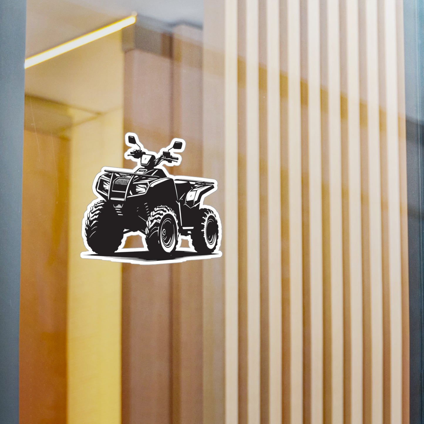 Off The Beaten Path Quad Vinyl Decal