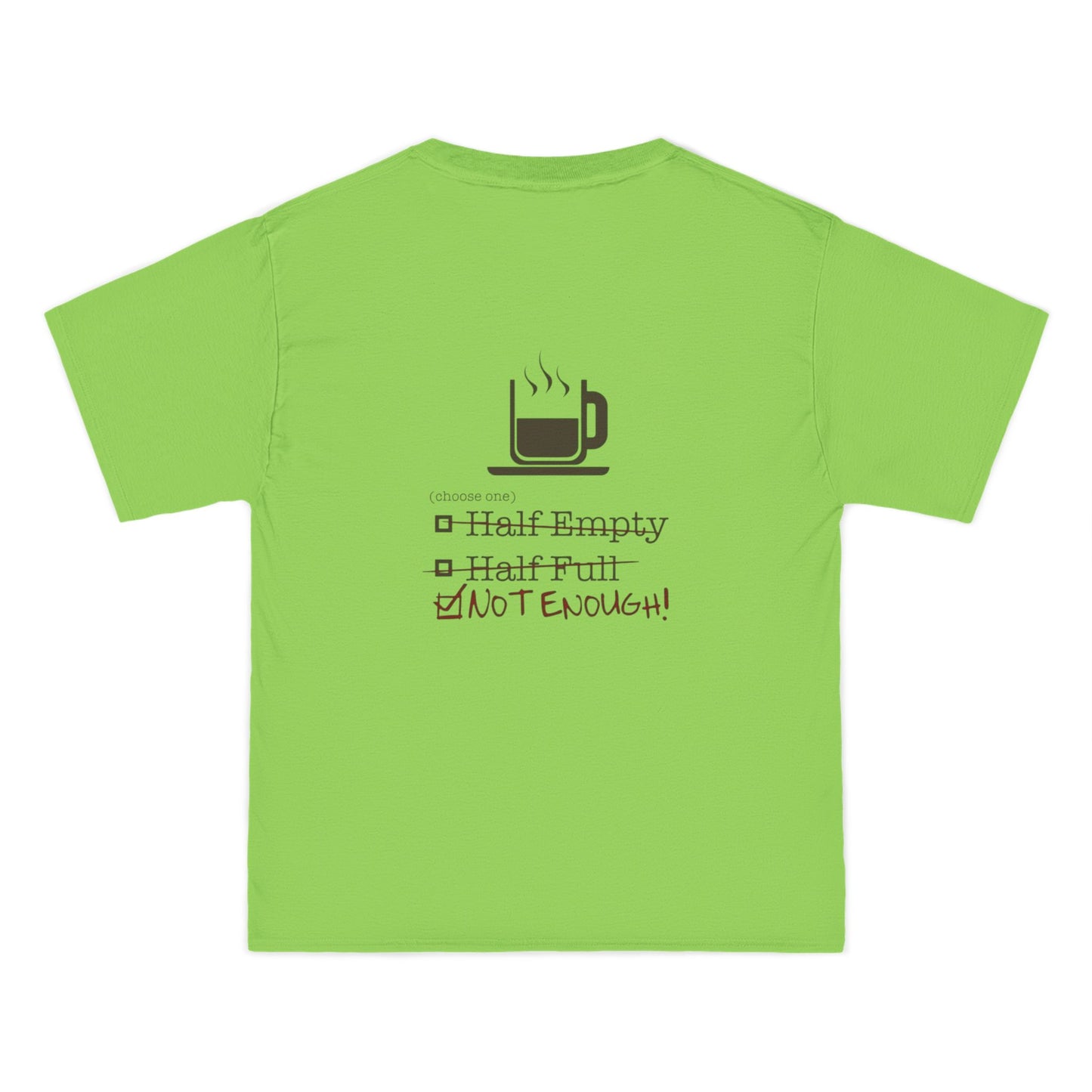 Not Enough Men's Short-Sleeve Crewneck Tee