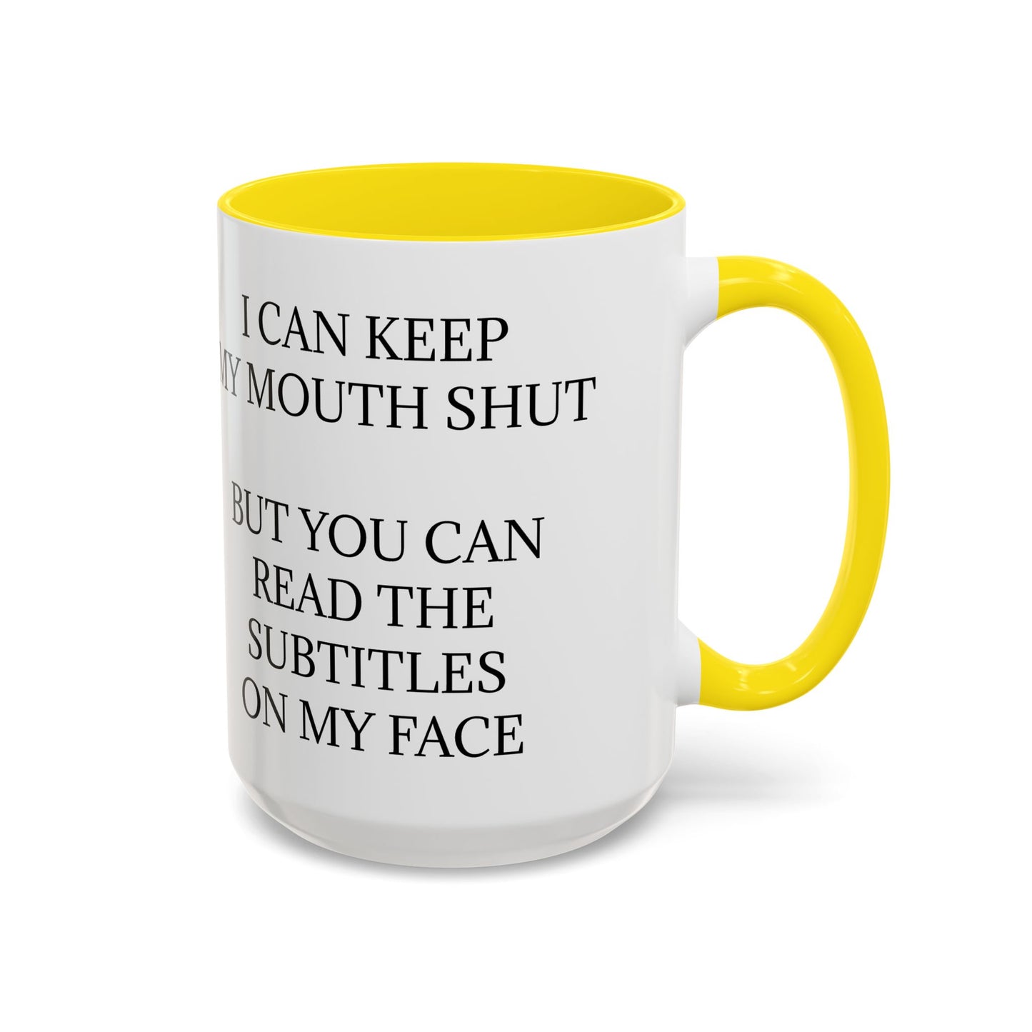 Subtitles 2-Tone Coffee Mug