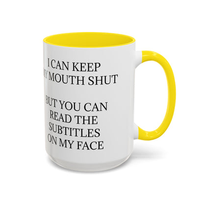 Subtitles 2-Tone Coffee Mug