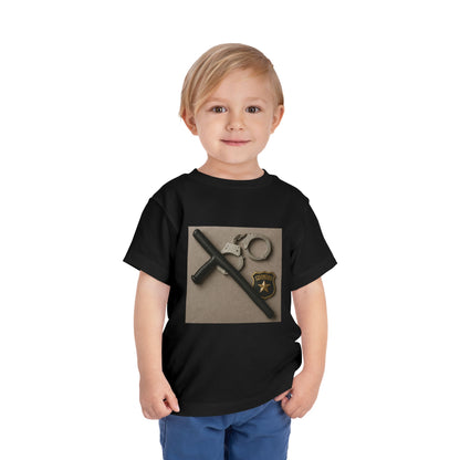Law Enforcement Appreciation Toddler Unisex Short Sleeve Crewneck Tee