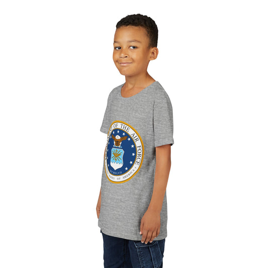 US Air Force Youth Unisex Short Sleeve Crewneck Tee