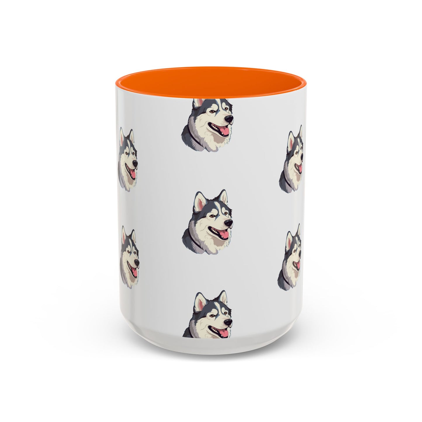 Malamute Head 2-Tone Coffee Mug