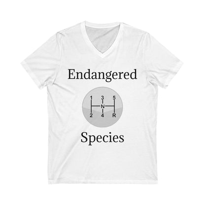 Endangered Species Unisex Short Sleeve V-Neck Tee