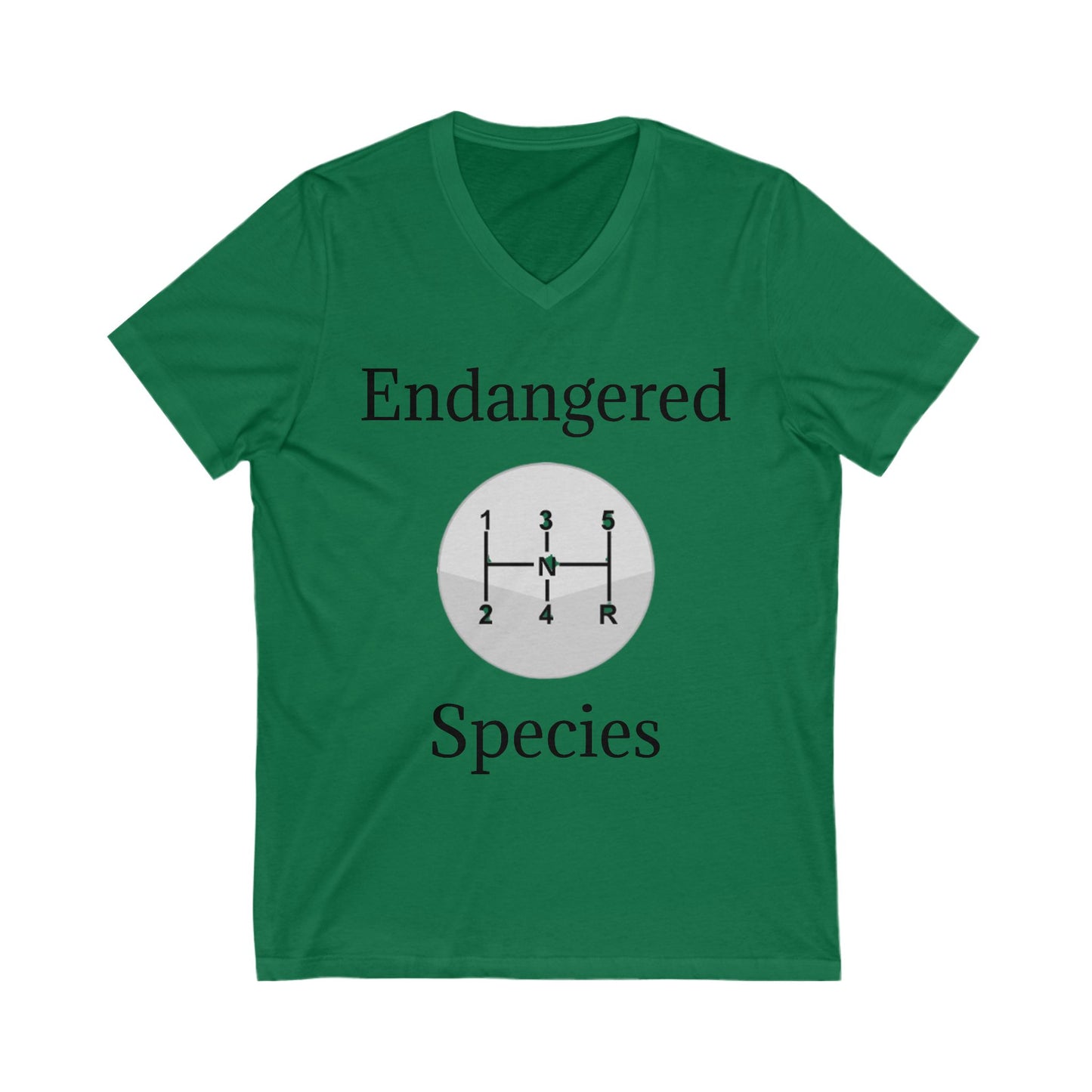 Endangered Species Unisex Short Sleeve V-Neck Tee