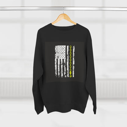 Thin Yellow Line Unisex Crewneck Sweatshirt