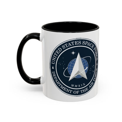 US Space Force 2-Tone Coffee Mug