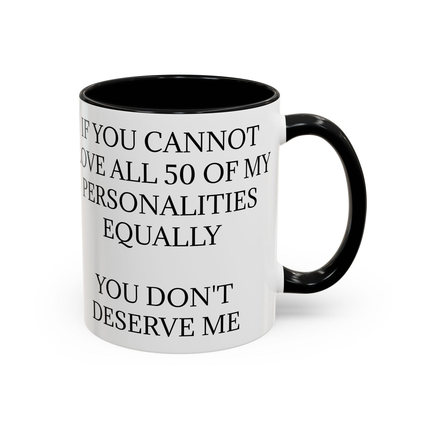 50 Personalities 2-Tone Coffee Mug