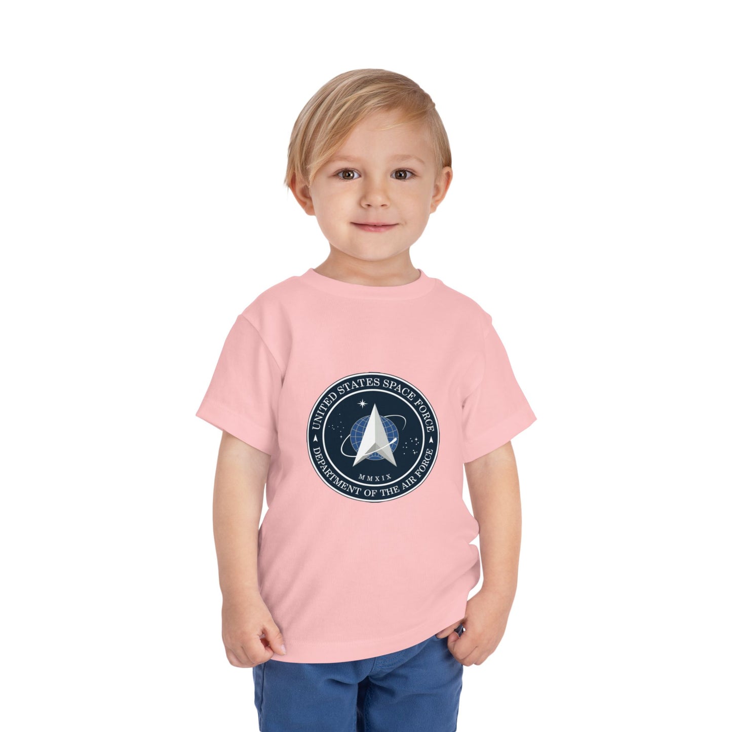 US Space Force Toddler Unisex Short Sleeve Crewneck Tee