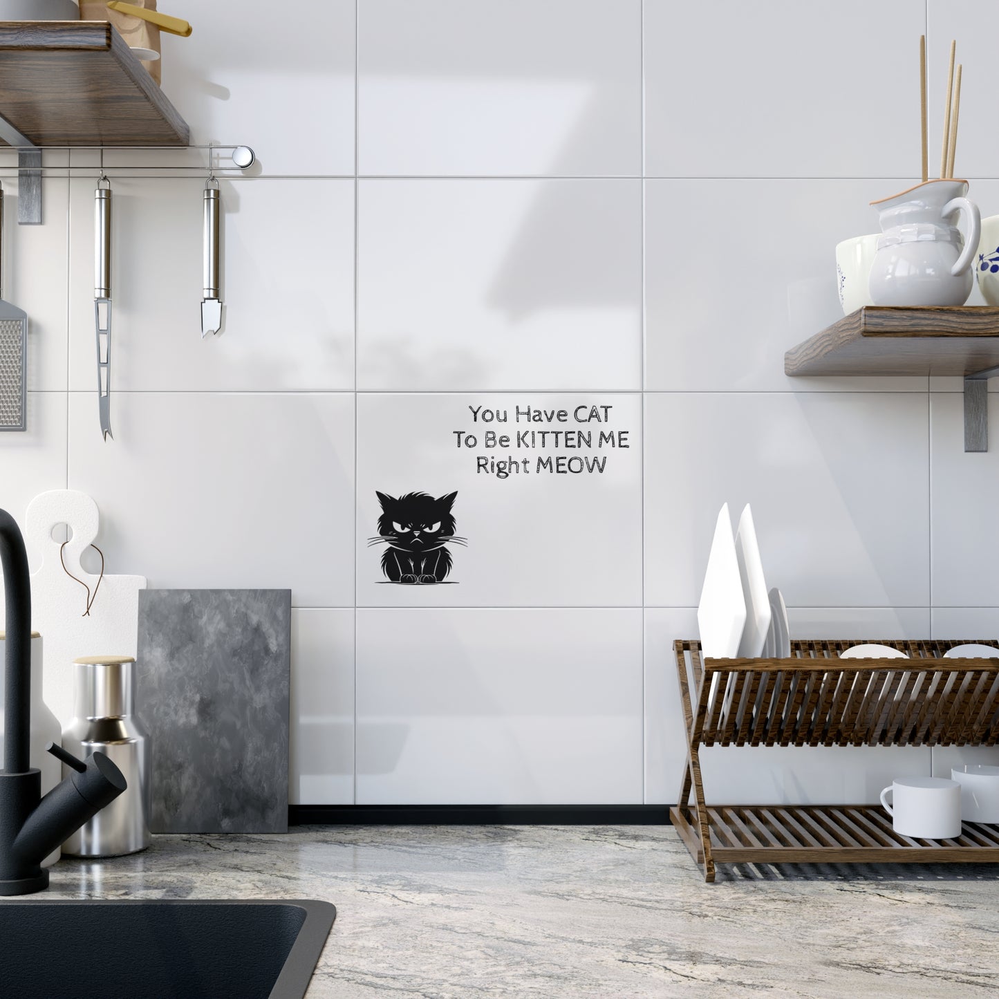 Kitten Me Ceramic Photo Tile