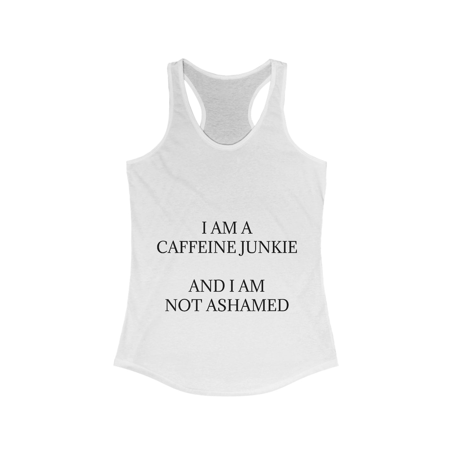 Caffeine Junkie Women's Racerback Tank