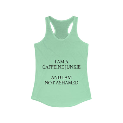 Caffeine Junkie Women's Racerback Tank