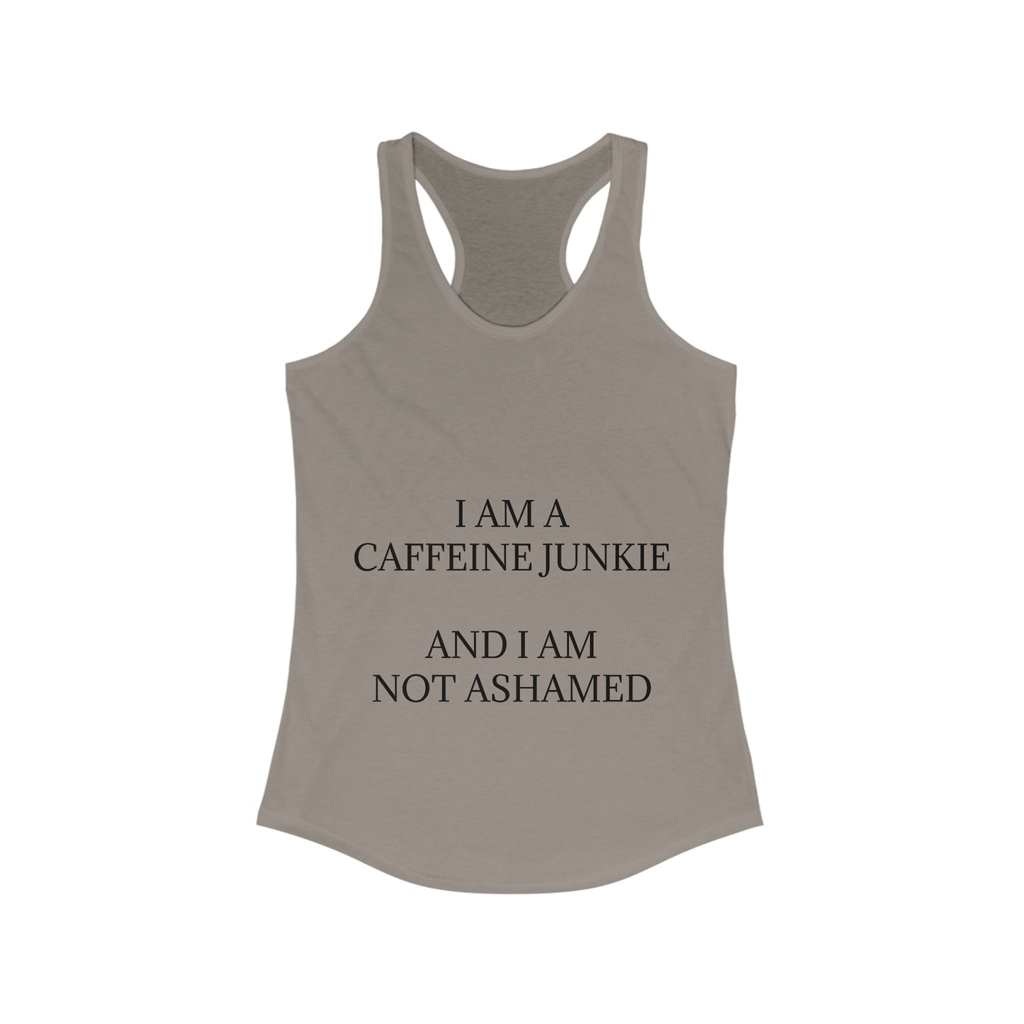 Caffeine Junkie Women's Racerback Tank