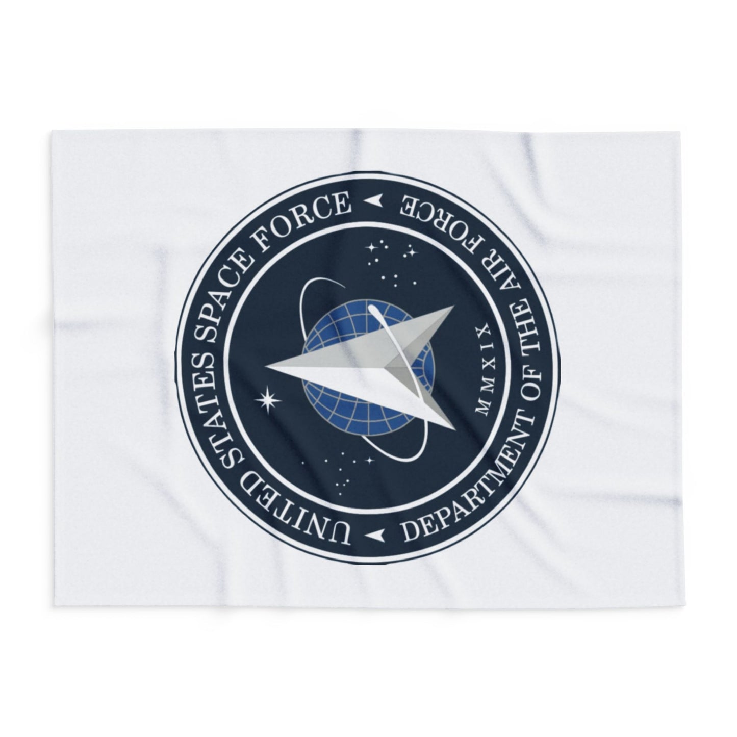 US Space Force Arctic Fleece Blanket