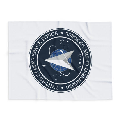 US Space Force Arctic Fleece Blanket