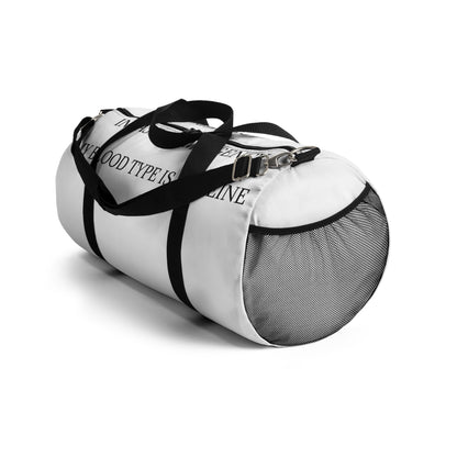 Blood Type Duffel Bag