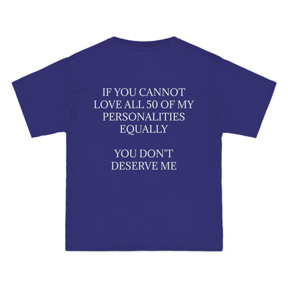50 Personalities Men's Short-Sleeve Crewneck Tee