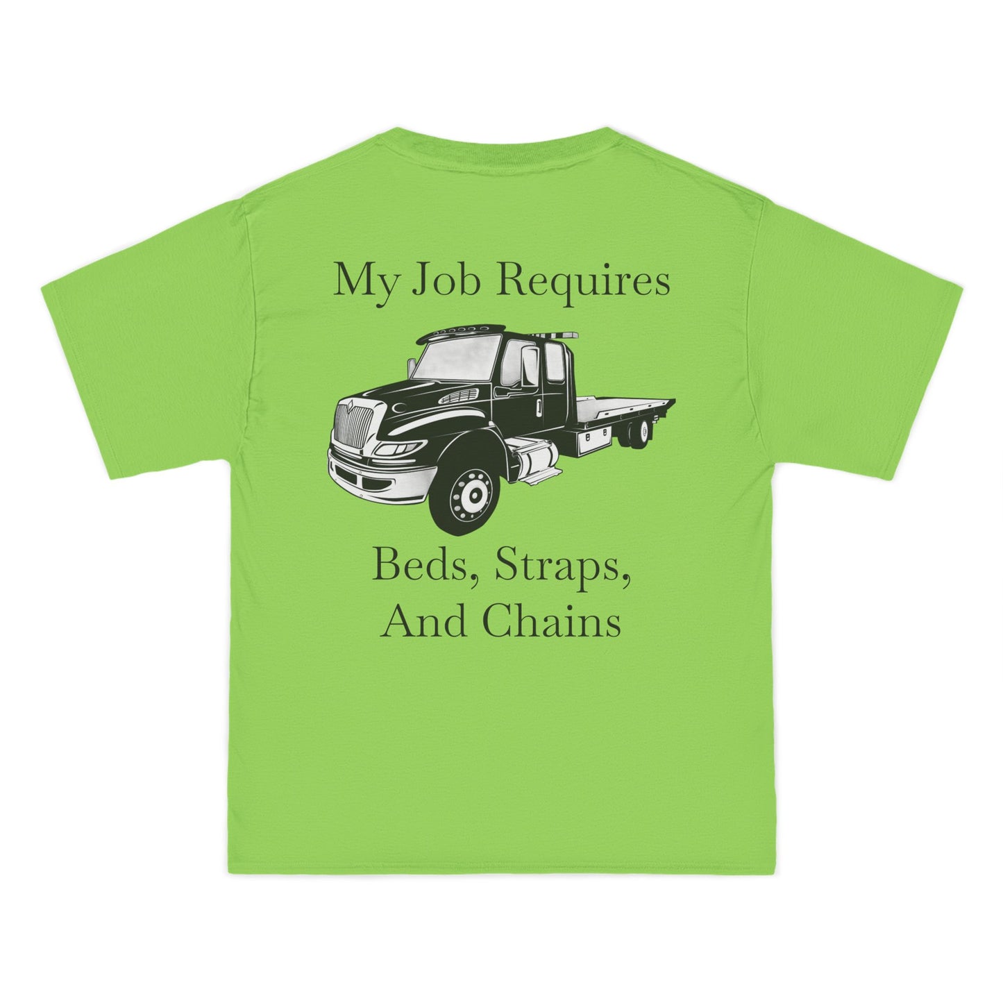 Beds, Straps, And Chains Men's Short-Sleeve Crewneck Tee