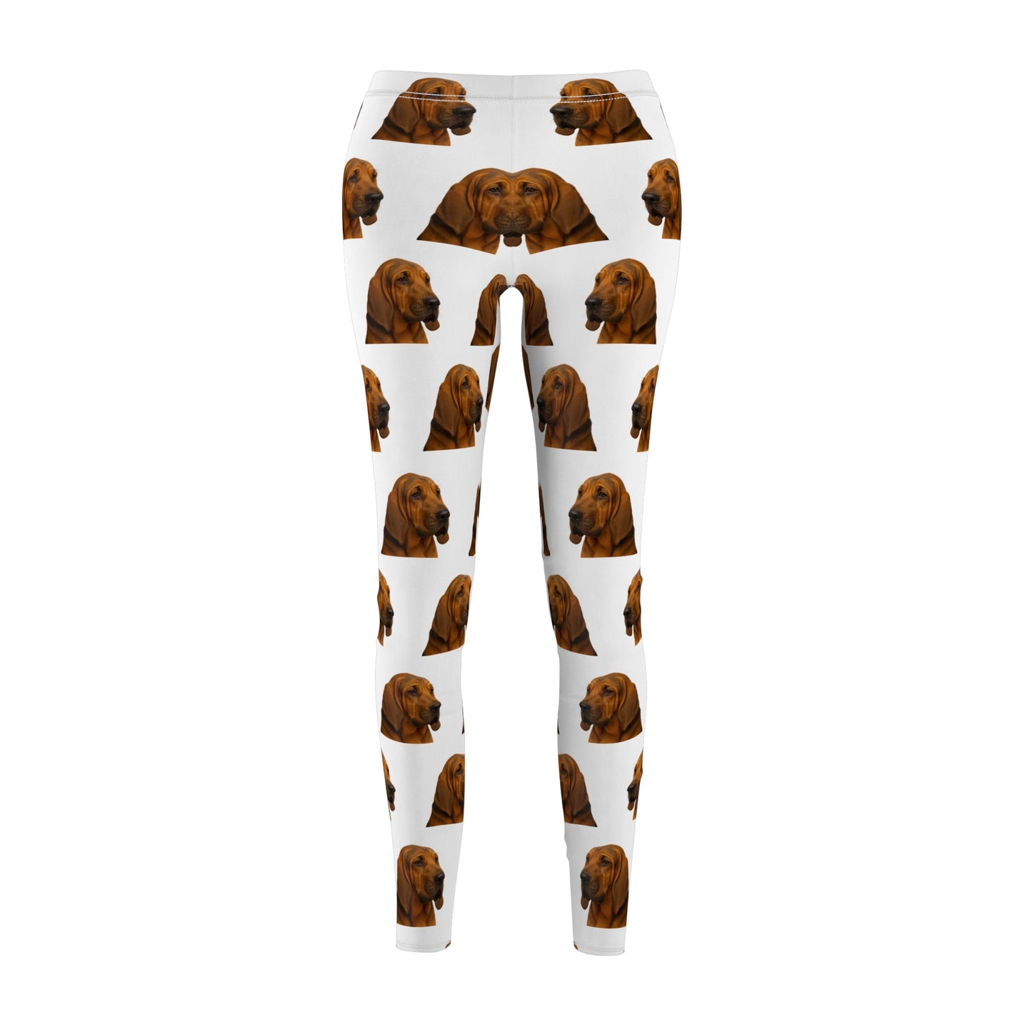 Bloodhound Head Women's Ankle Leggings
