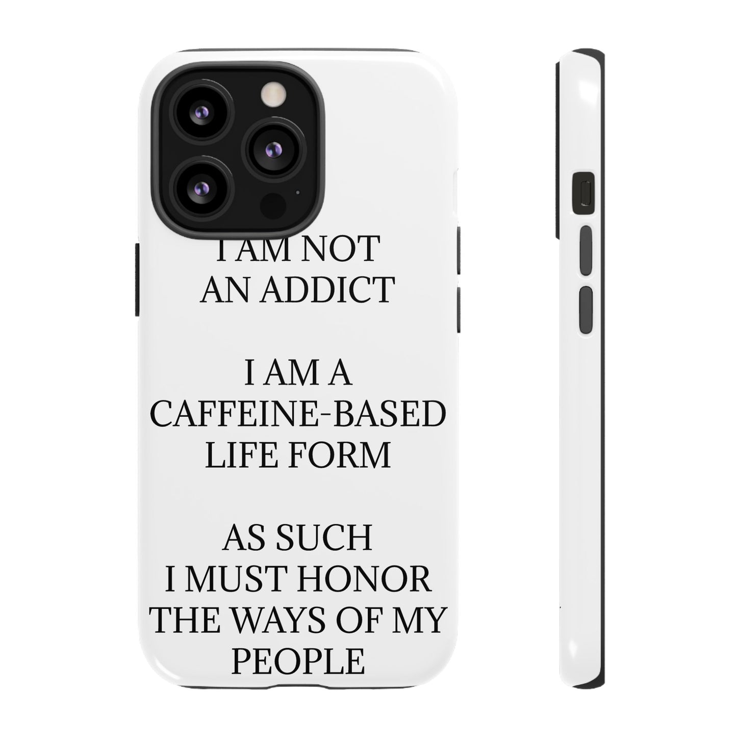 Not An Addict iPhone Case