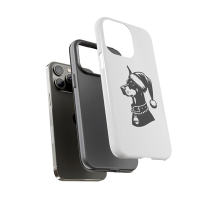 Santa Paws Doberman iPhone Case