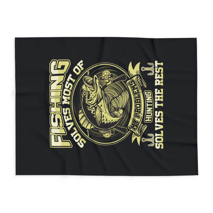Problem Solving Arctic Fleece Blanket