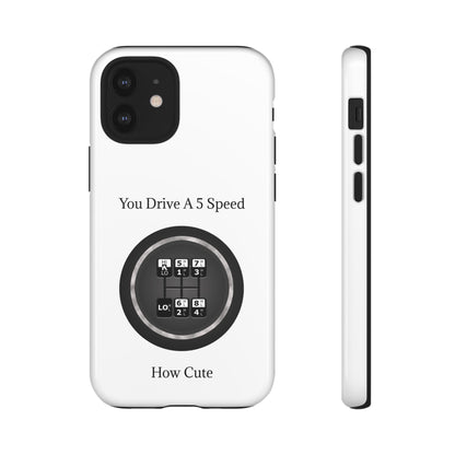 5 Speed How Cute iPhone Case