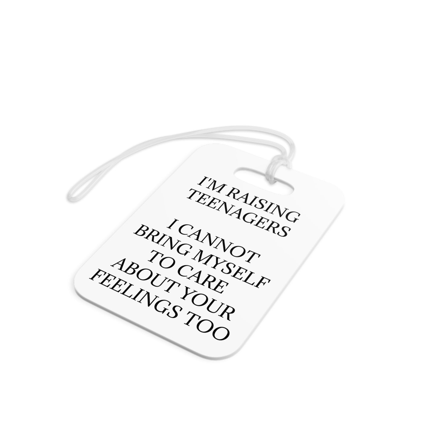 Raising Teenagers Luggage Tag