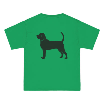Bloodhound Silhouette Men's Short-Sleeve Crewneck Tee