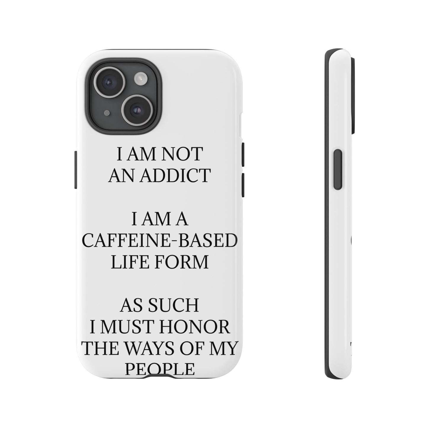 Not An Addict iPhone Case